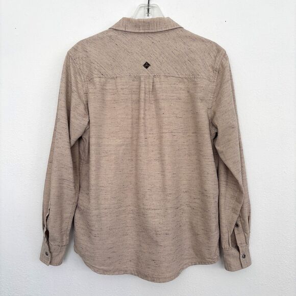 Prana Mens Organic Cotton Button Up Shirt Small - Picture 2 of 7